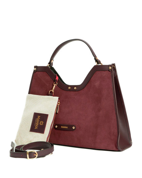Lavinia grand - Sac en cuir suédé 2